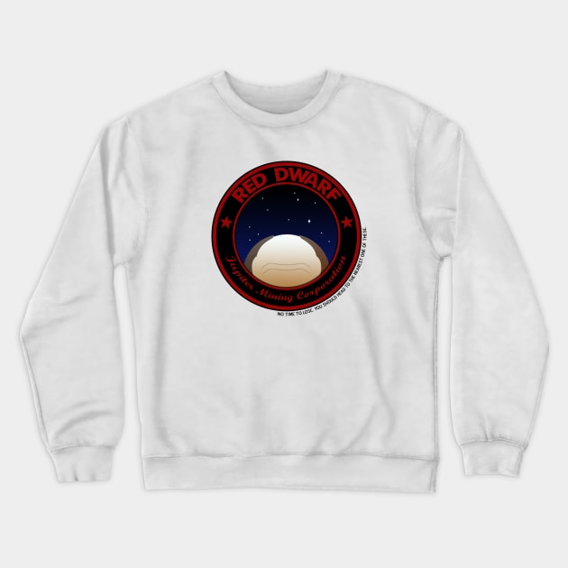 Red Dwarf Holly Moon Crewneck Sweatshirt by AngoldArts